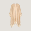 CASHMERE SILK CHAIN PONCHO