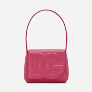 Calfskin DG Logo shoulder bag