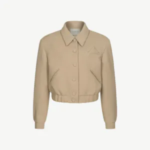 Bottega Veneta beige Cotton jacket