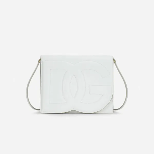 Calfskin DG logo crossbody bag