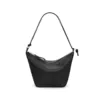 Mini Hammock Hobo bag in classic calfskin Black